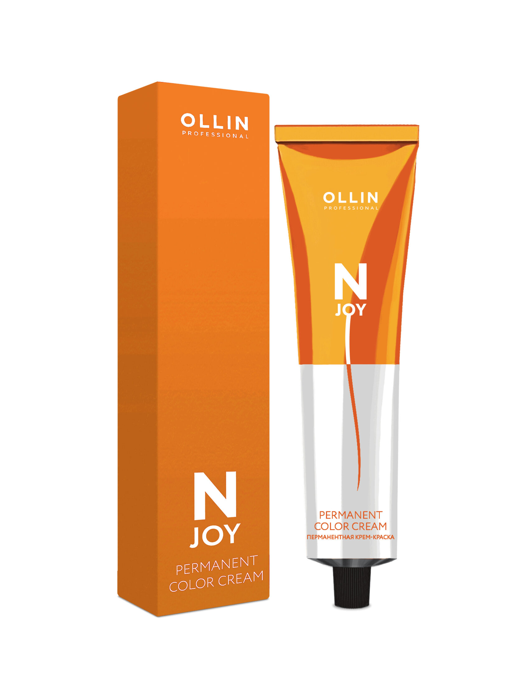 0/25 "N-JOY" - фиолетово-махагоновый (розовый), перманентная крем-краска для волос 100мл