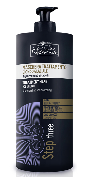 .INIMITABLE BLONDE Ice Blond Маска для волос "Ледяной блонд" 1000мл .INIMITABLE BLONDE Ice Blond Маска для волос "Ледяной блонд" 1000мл