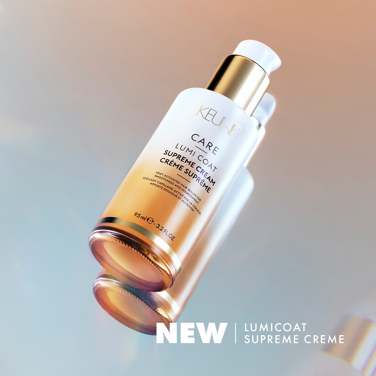 NEW! Keune Lumi Coat - спрей и крем для зеркального блеска волос!