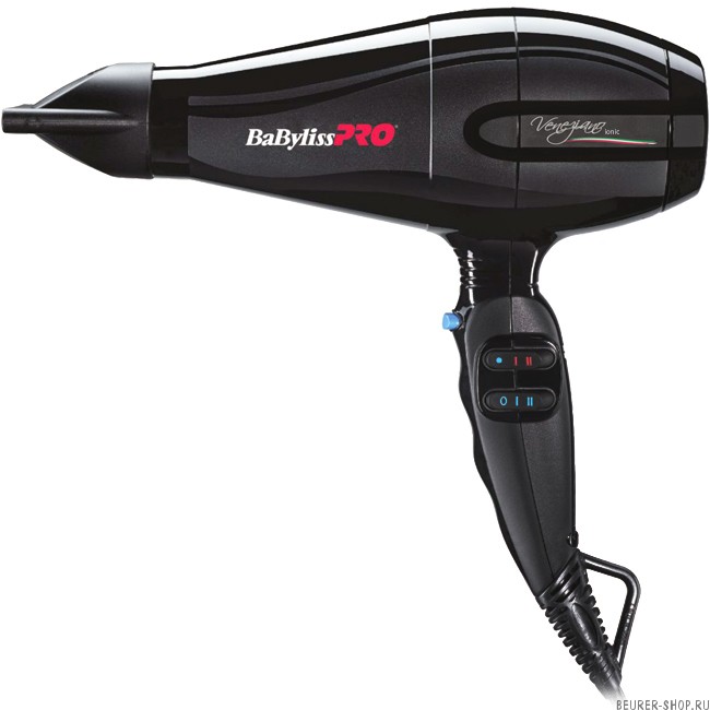 Фен BABYLISS Veneziano ionic 2200Вт 2 скор, 6 комб. нагрева Фен BABYLISS Veneziano ionic 2200Вт 2 скор, 6 комб. нагрева